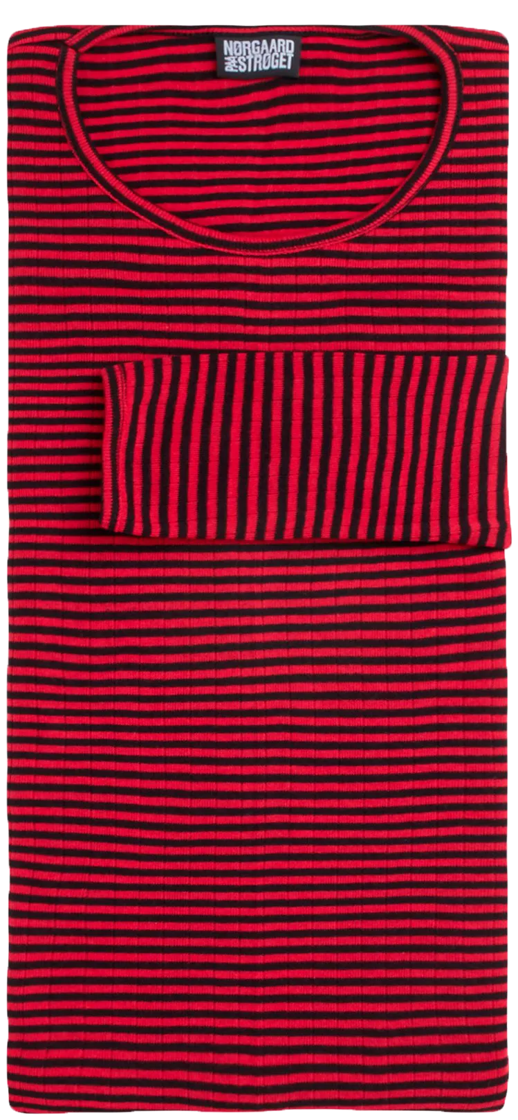 101 Fine Stripe, Black/Red