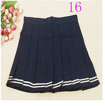 2017 Hot Midi Pleated Women Skirts High Waist Red A-Line Short Skirts Uniforms School Tartan Plaid Skirt Saias