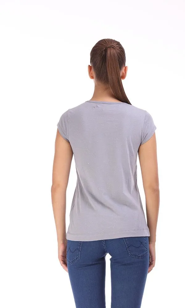 35073 Neppy Short Sleeves T-shirt - Grey