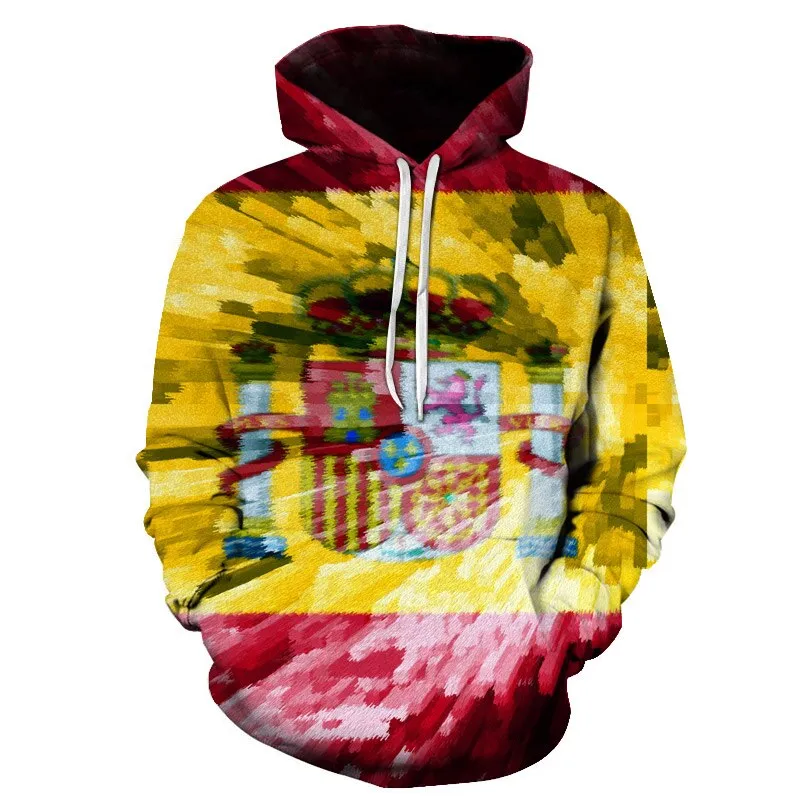 3D Hoodies National flag Canada Hoodies Sweatshirts Fashion Men Women Hoodies Germany/Brazil National flag 3D Hoodie