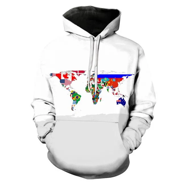 3D Hoodies National flag Canada Hoodies Sweatshirts Fashion Men Women Hoodies Germany/Brazil National flag 3D Hoodie