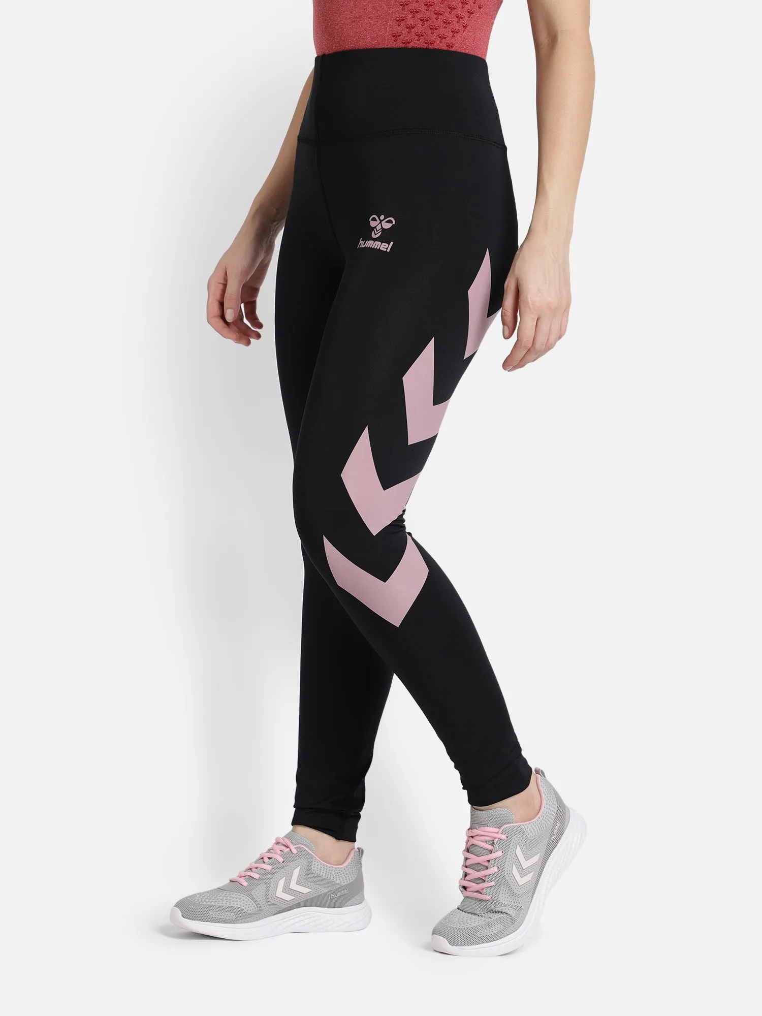 Action Women Cotton Blue & Pink Training Pant