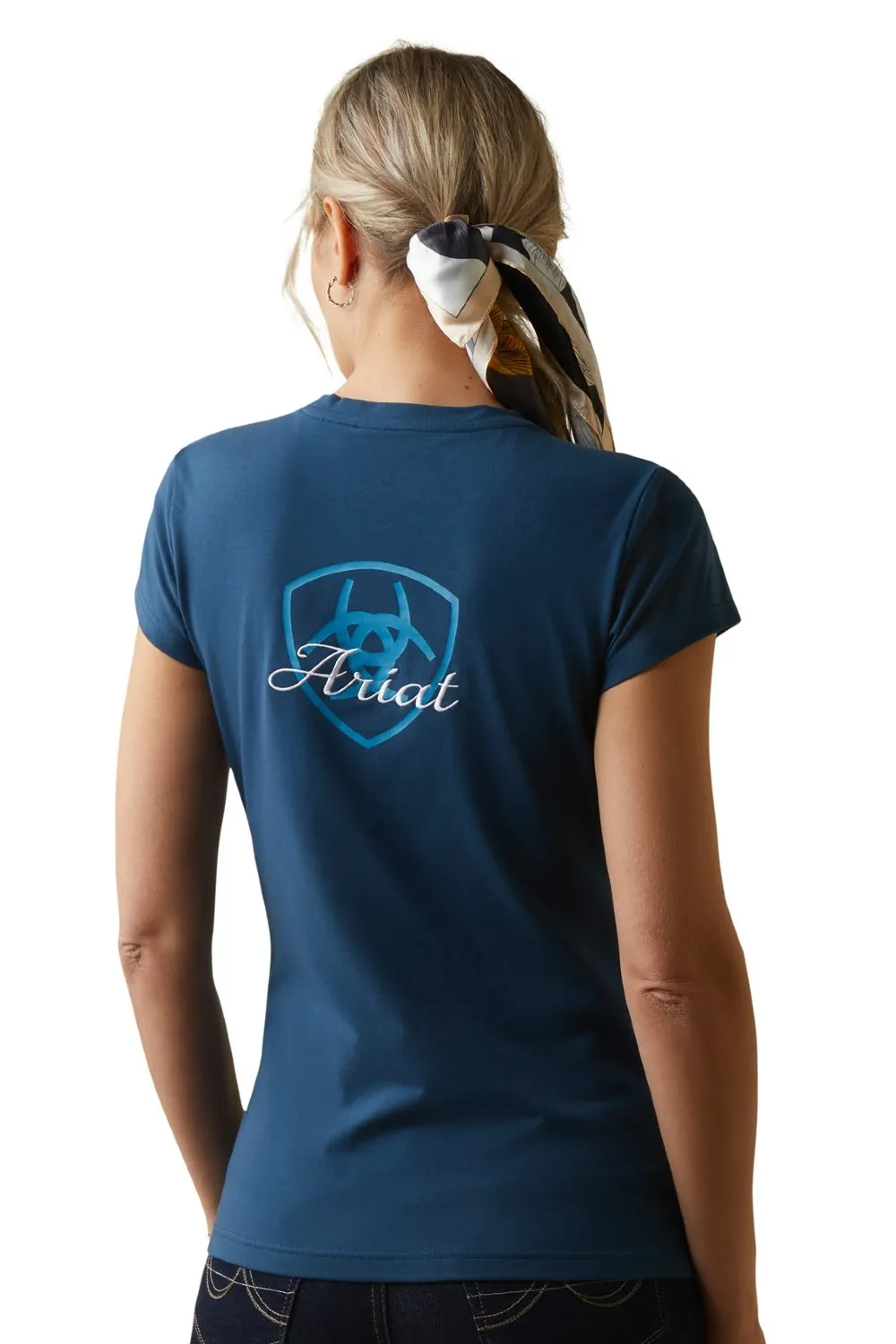 Ariat Womens Logo Script Short Sleeved T-Shirt