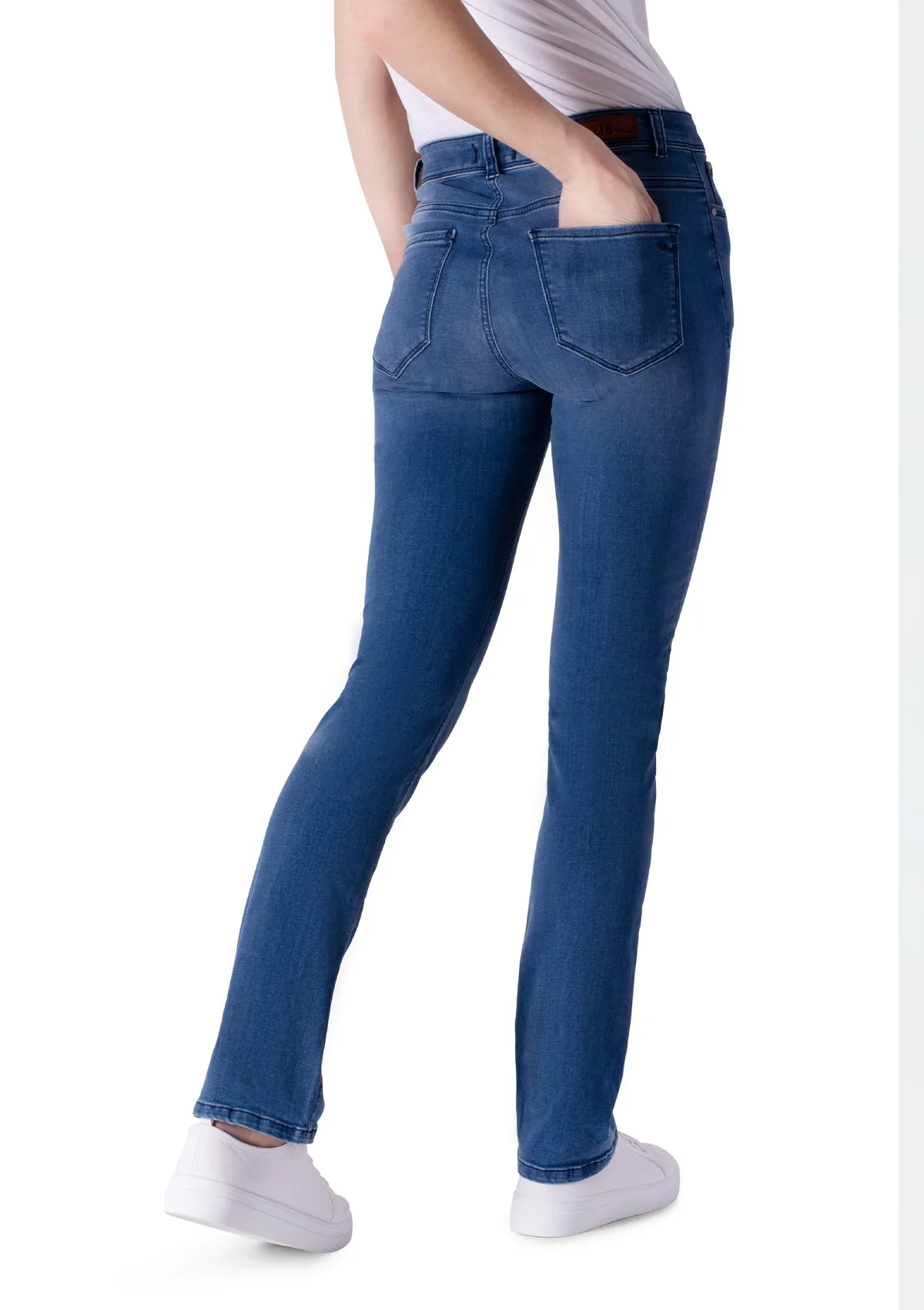 Arline Sania High Rise Straight Jean