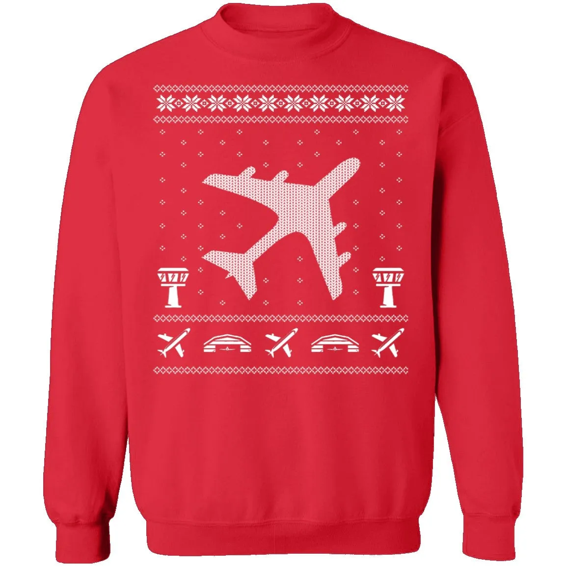 Aviation Ugly Christmas Sweater