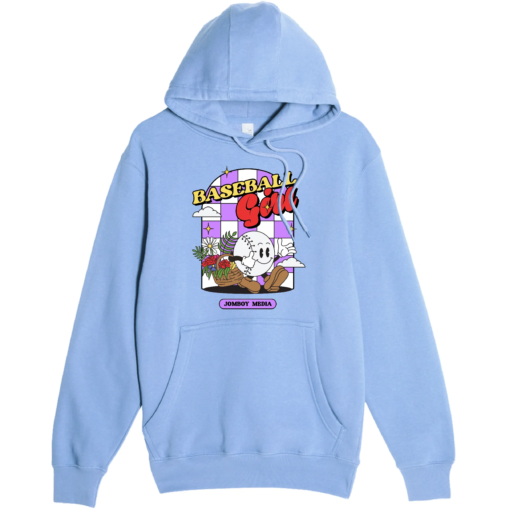 BASEBALL GIRL | Pullover Fleece Hoodie