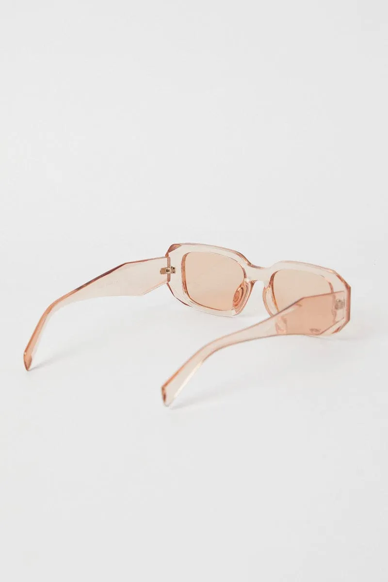 Beige Fashion Sunglasses