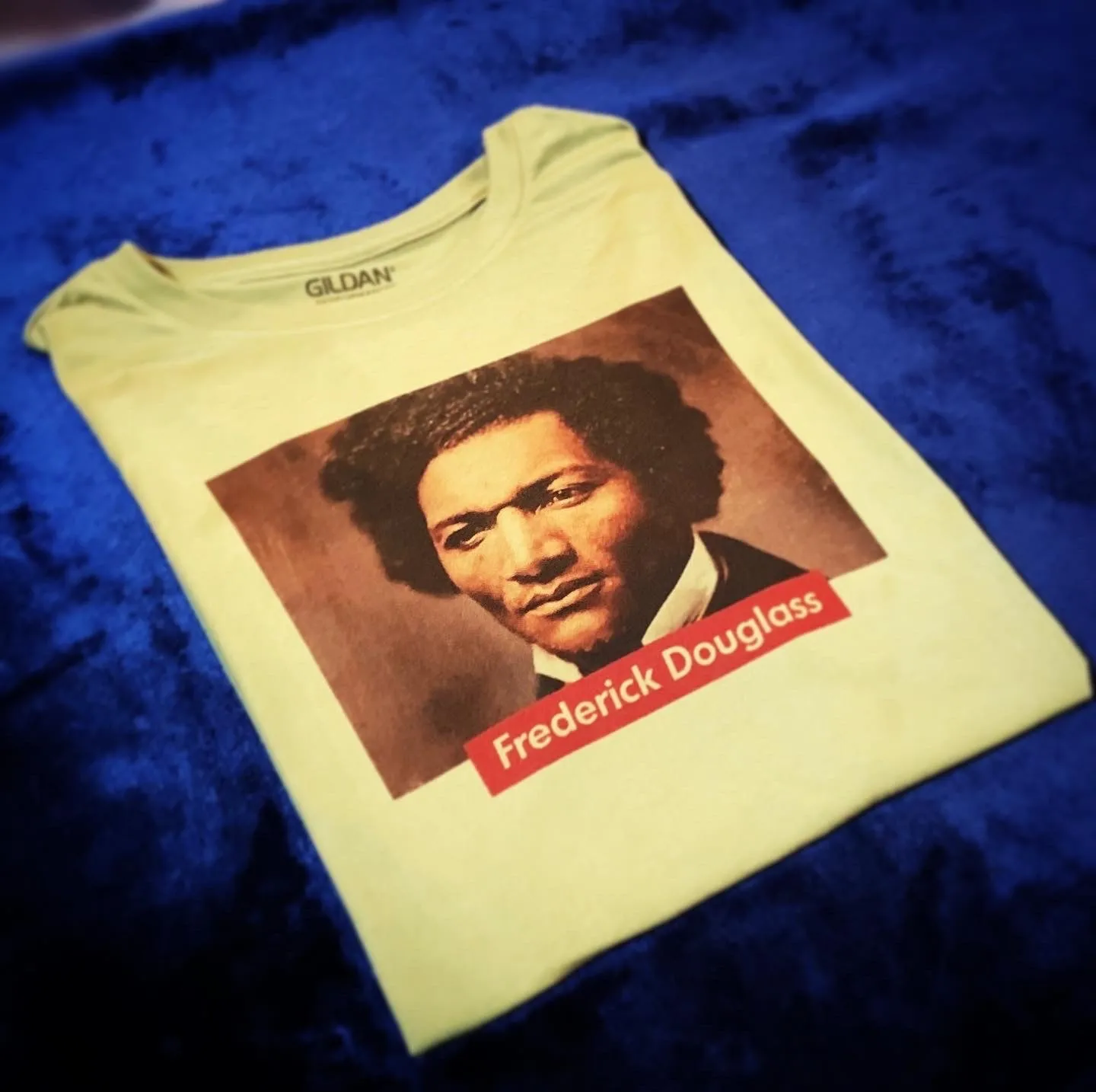 BH - Frederick Douglas - Black History Shirt - Military Green