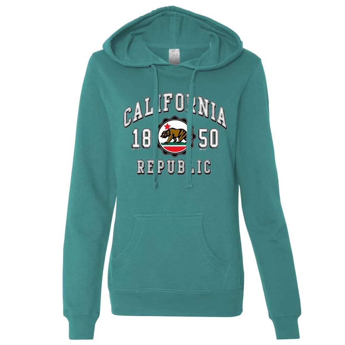 California Republic 1850 Ladies Lt./Wt. Hoodie