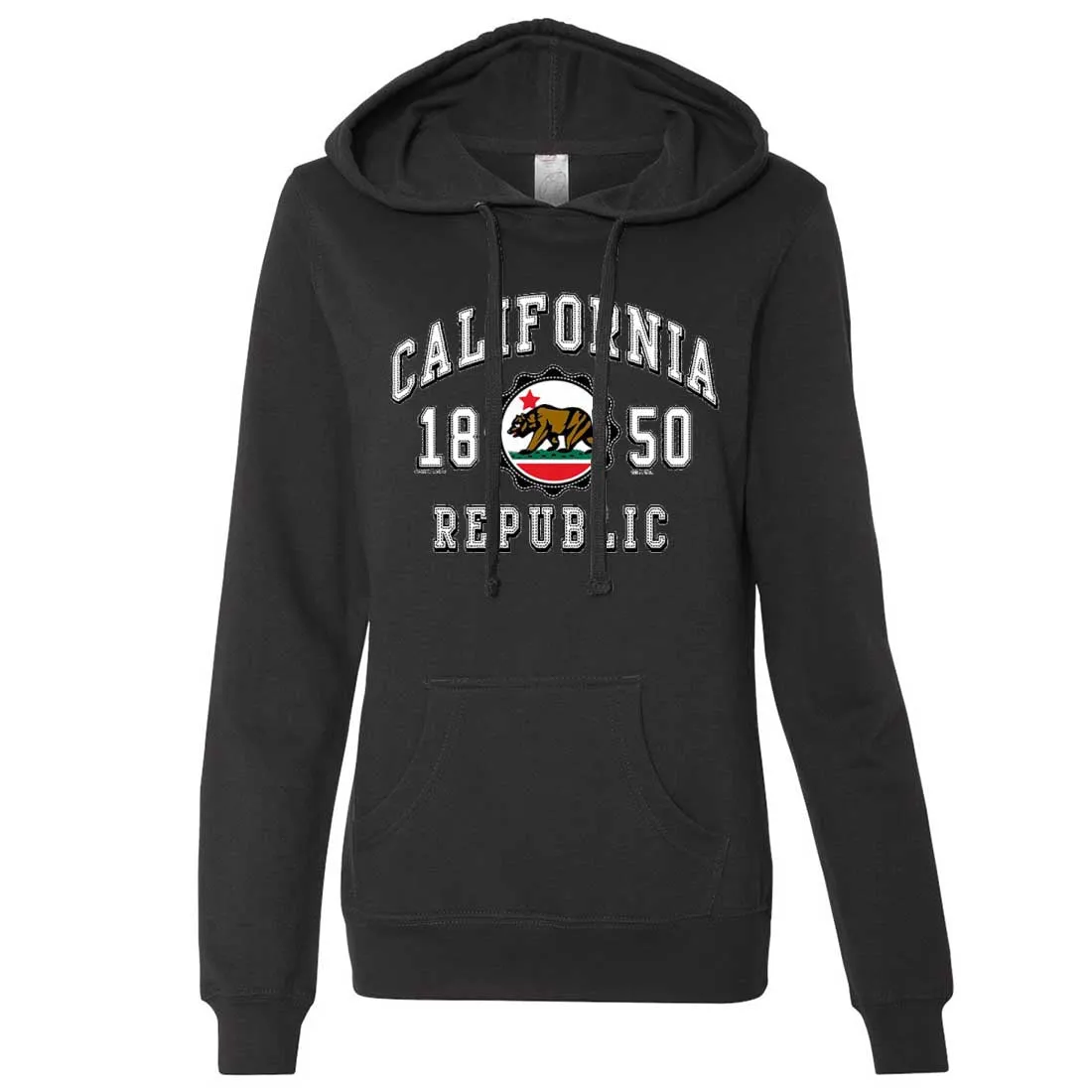 California Republic 1850 Ladies Lt./Wt. Hoodie