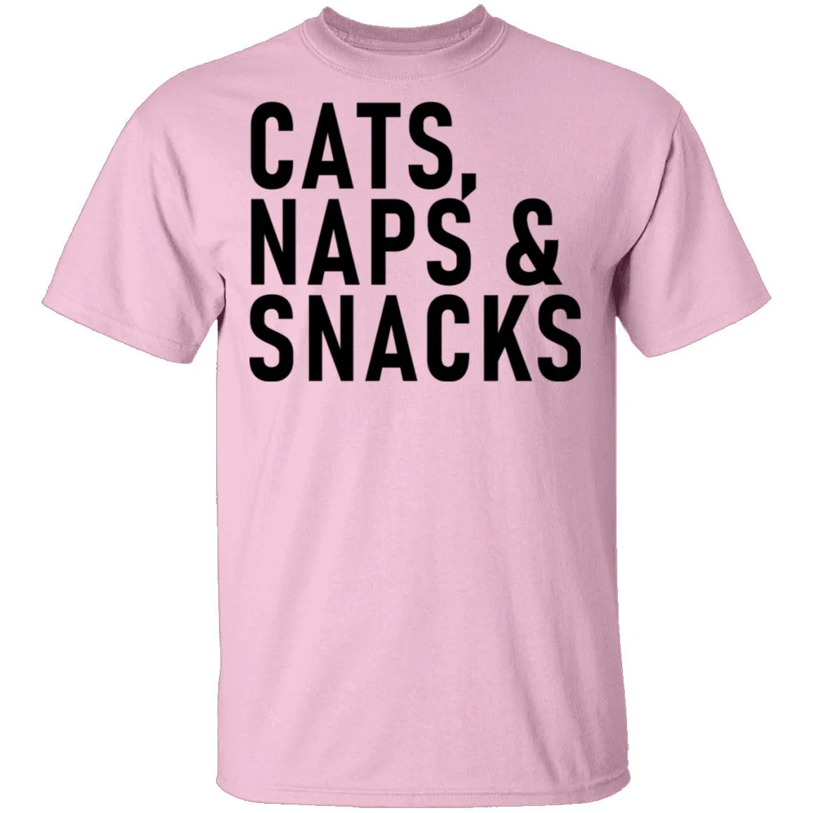 Cats Naps ' Snacks T-Shirt