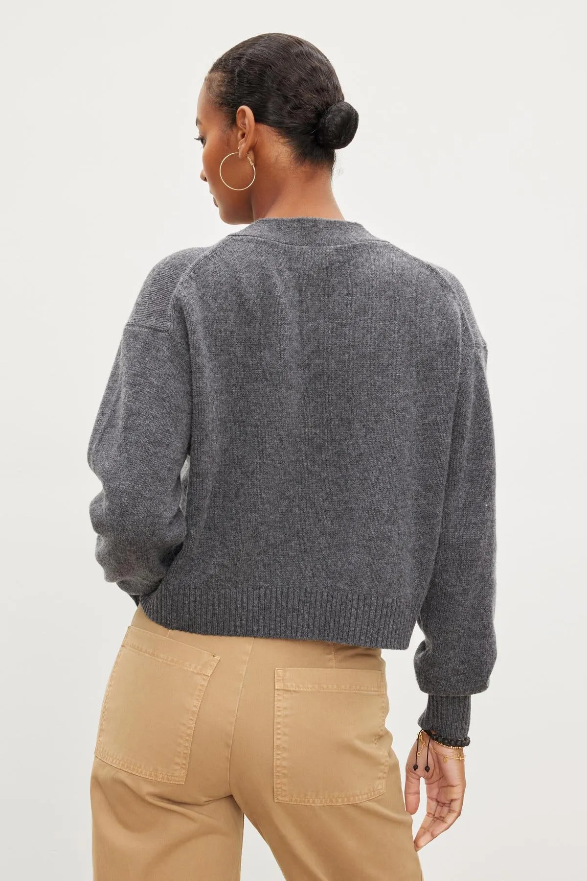 CHARLI WOOL CASHMERE CARDIGAN