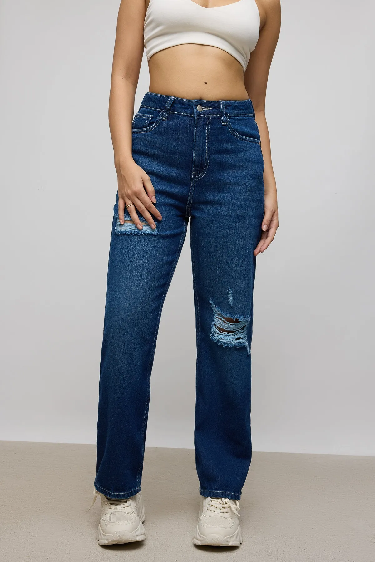 Classic Distress Women's Jeans