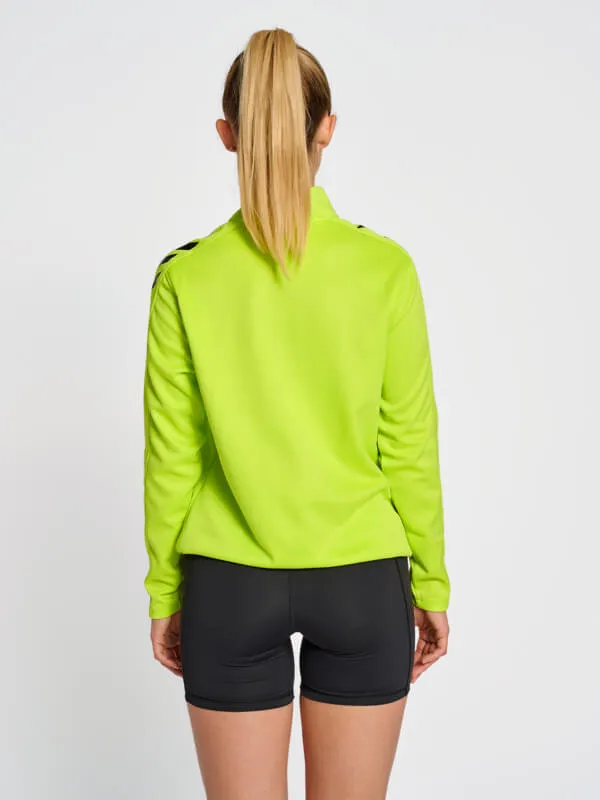 Core Women Polyester Green Sweatshirt