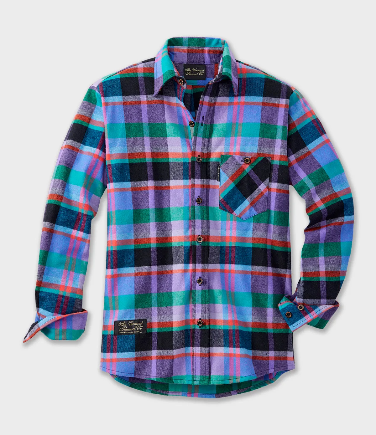 Fitted Flannel Shirt