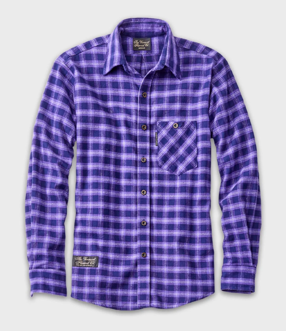 Fitted Flannel Shirt