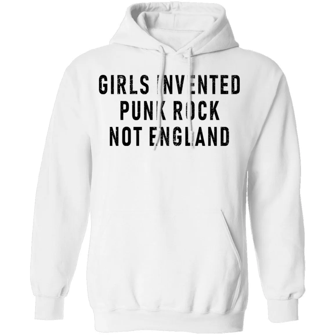 Girls Invented Punk Rock Not England T-Shirt