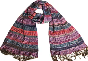 Indian Scarf Womens Wrap Stole India Clothes Gift (64 x 13 inches)