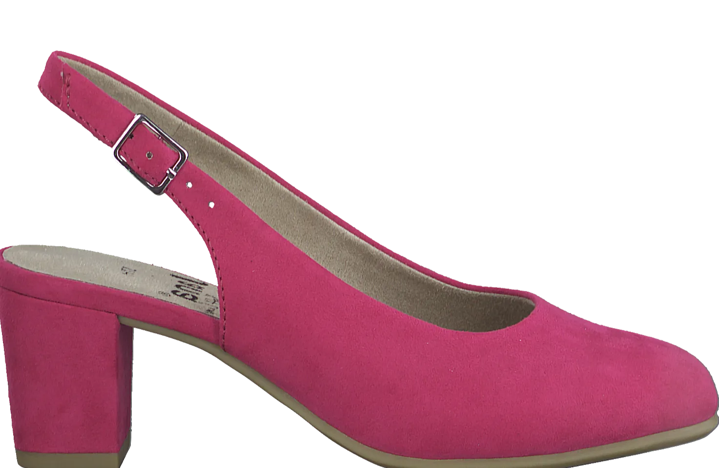 Jana Ladies Block Heel Sling Back Shoe 29460-42 556