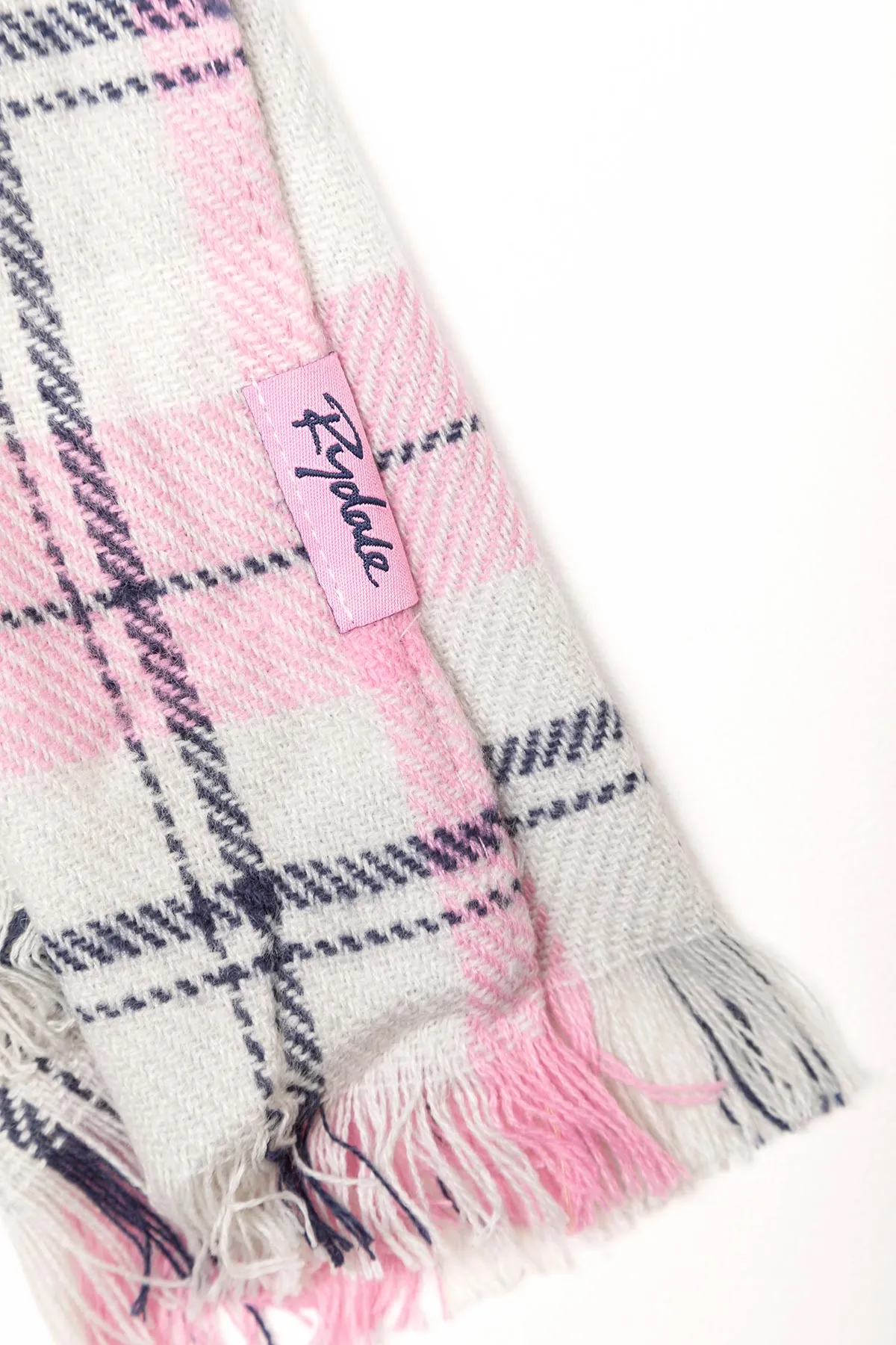 Ladies Checked Scarf - Polly