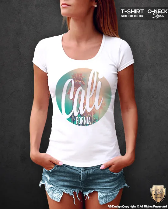 Ladies LA California T-shirt Fresh Summer Beach Tank Top RB Design WD270