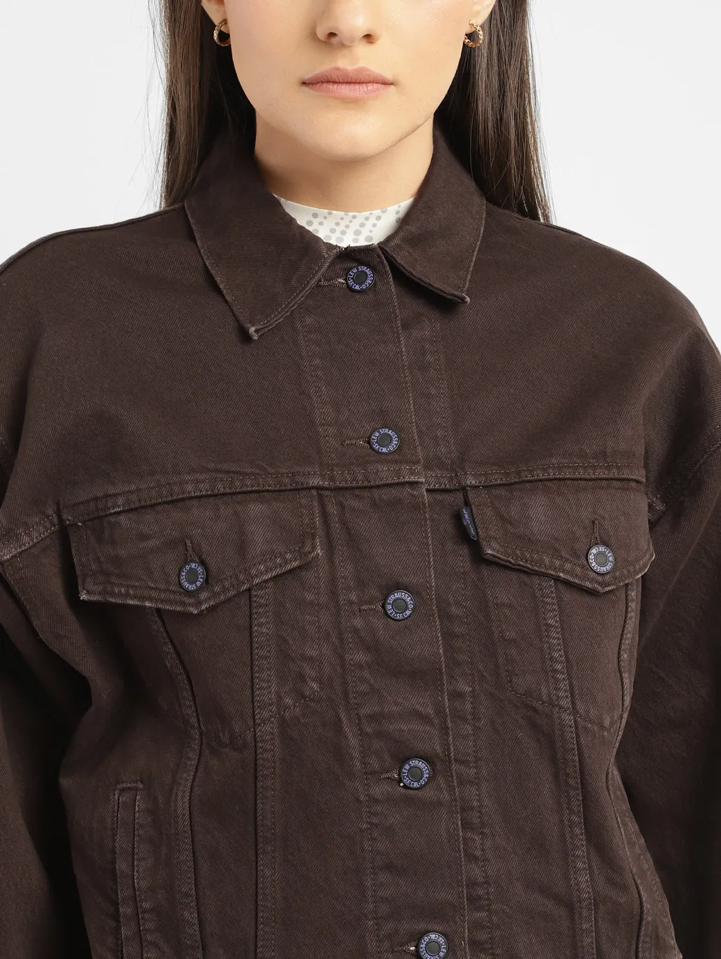 Levi's X Deepika Padukone 501 Originals Brown Jacket