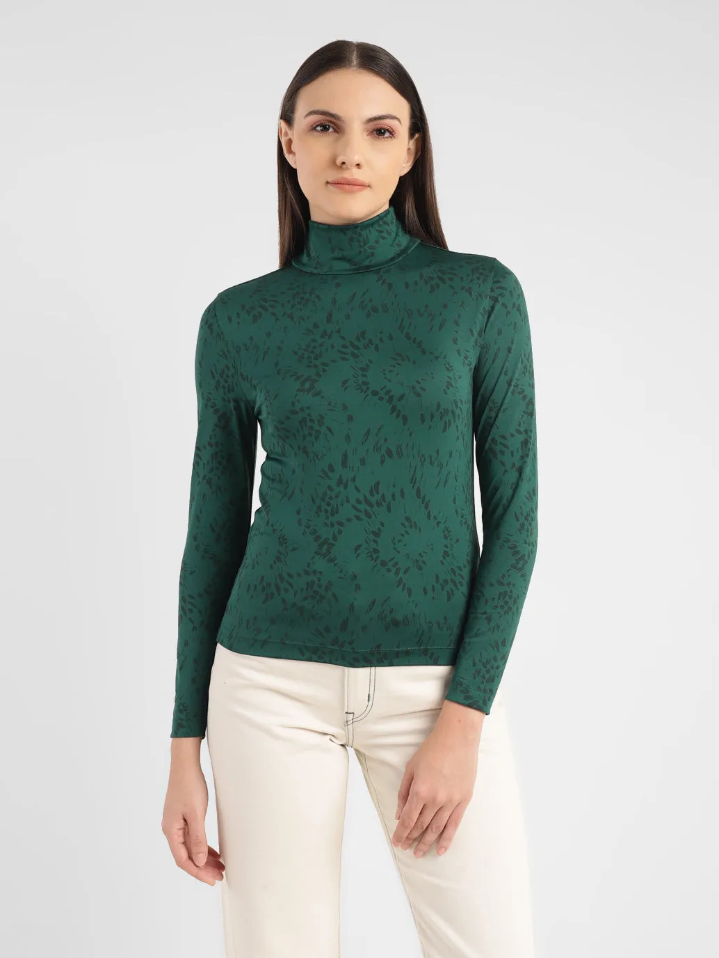 Levi's x Deepika Padukone Moon Rib Turtleneck