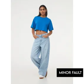 (Minor Fault) Light Blue Balloon Fit Jeans