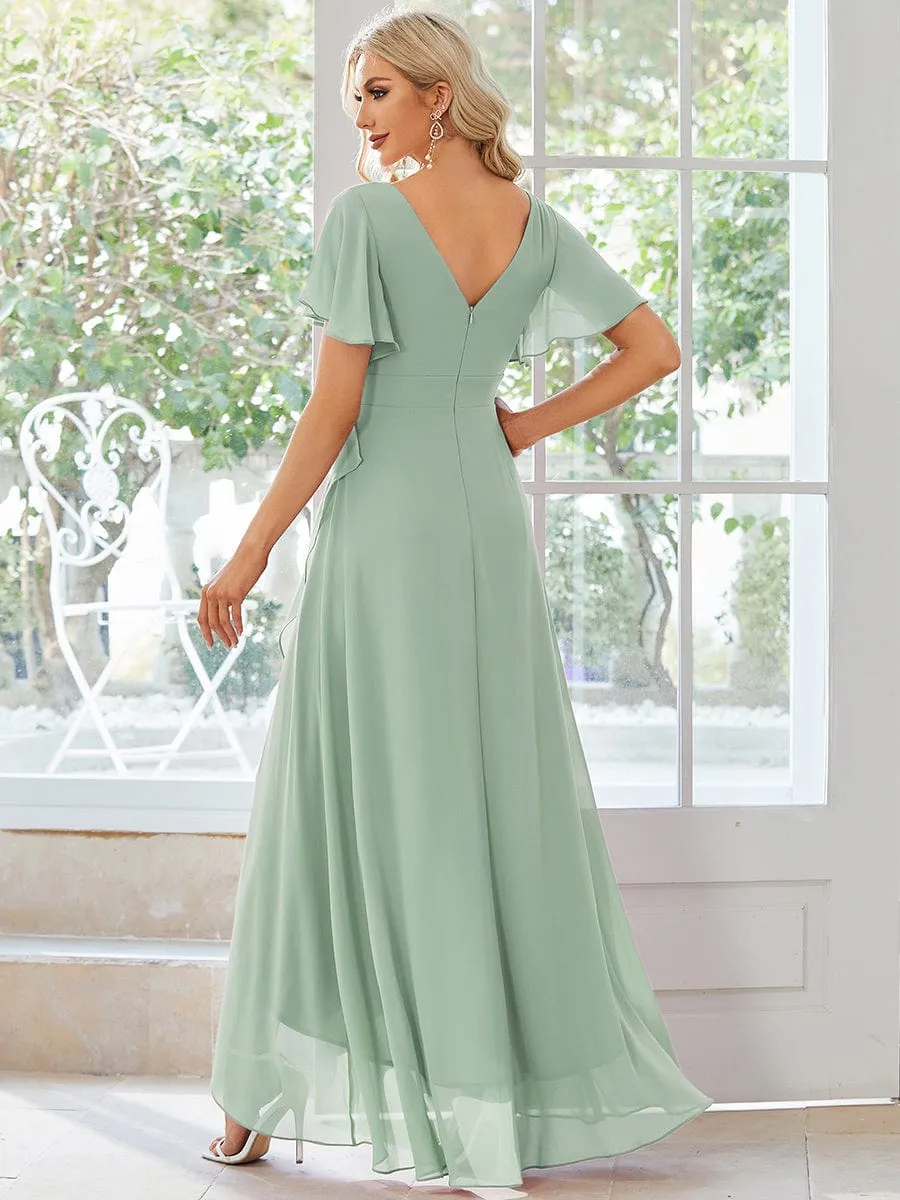 Sage Green Bridesmaid Gowns