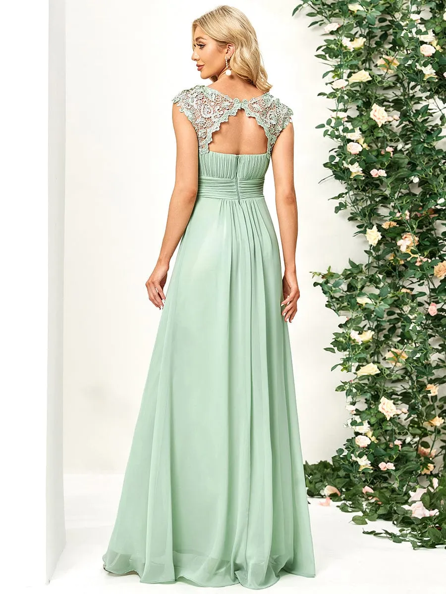 Sage Green Bridesmaid Gowns