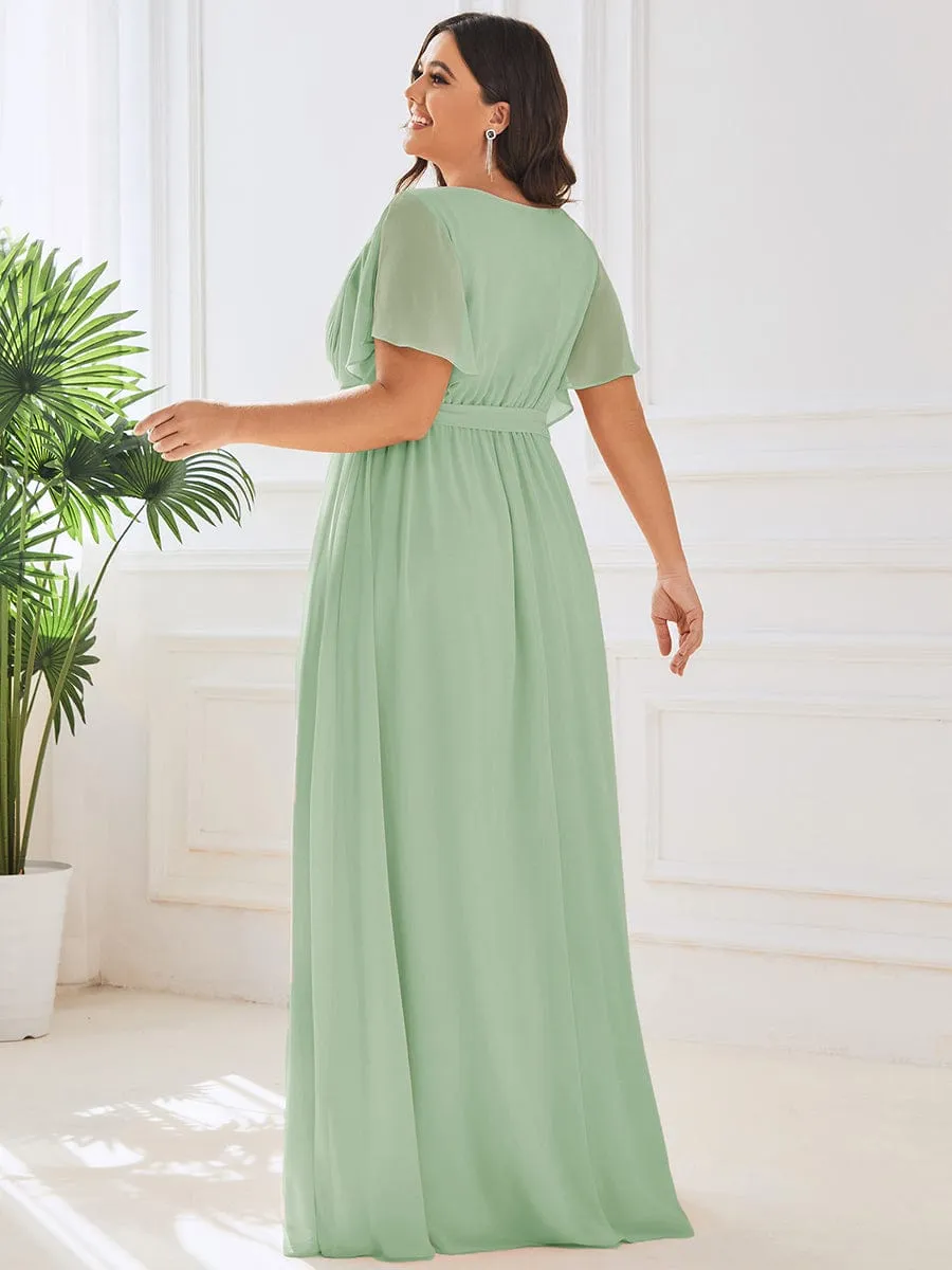 Sage Green Bridesmaid Gowns