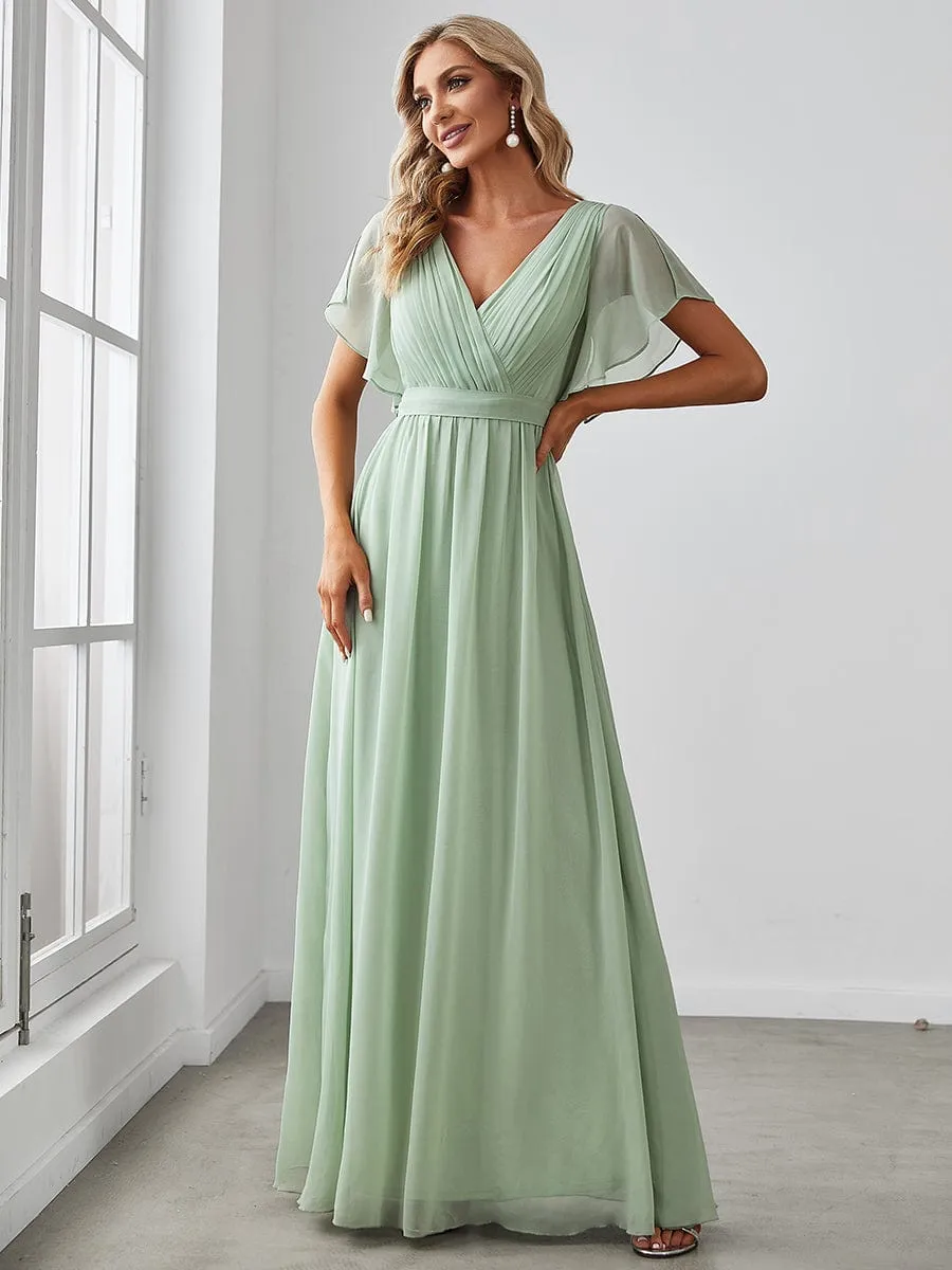 Sage Green Bridesmaid Gowns