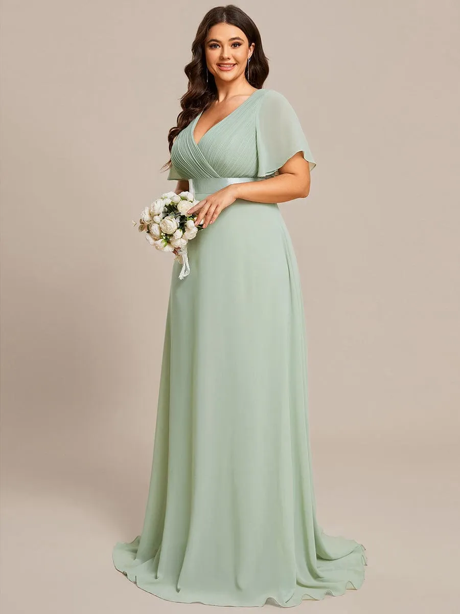 Sage Green Bridesmaid Gowns