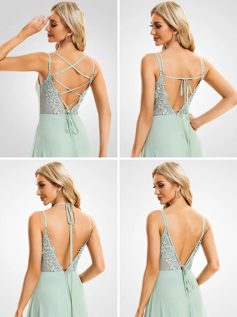 Sage Green Bridesmaid Gowns