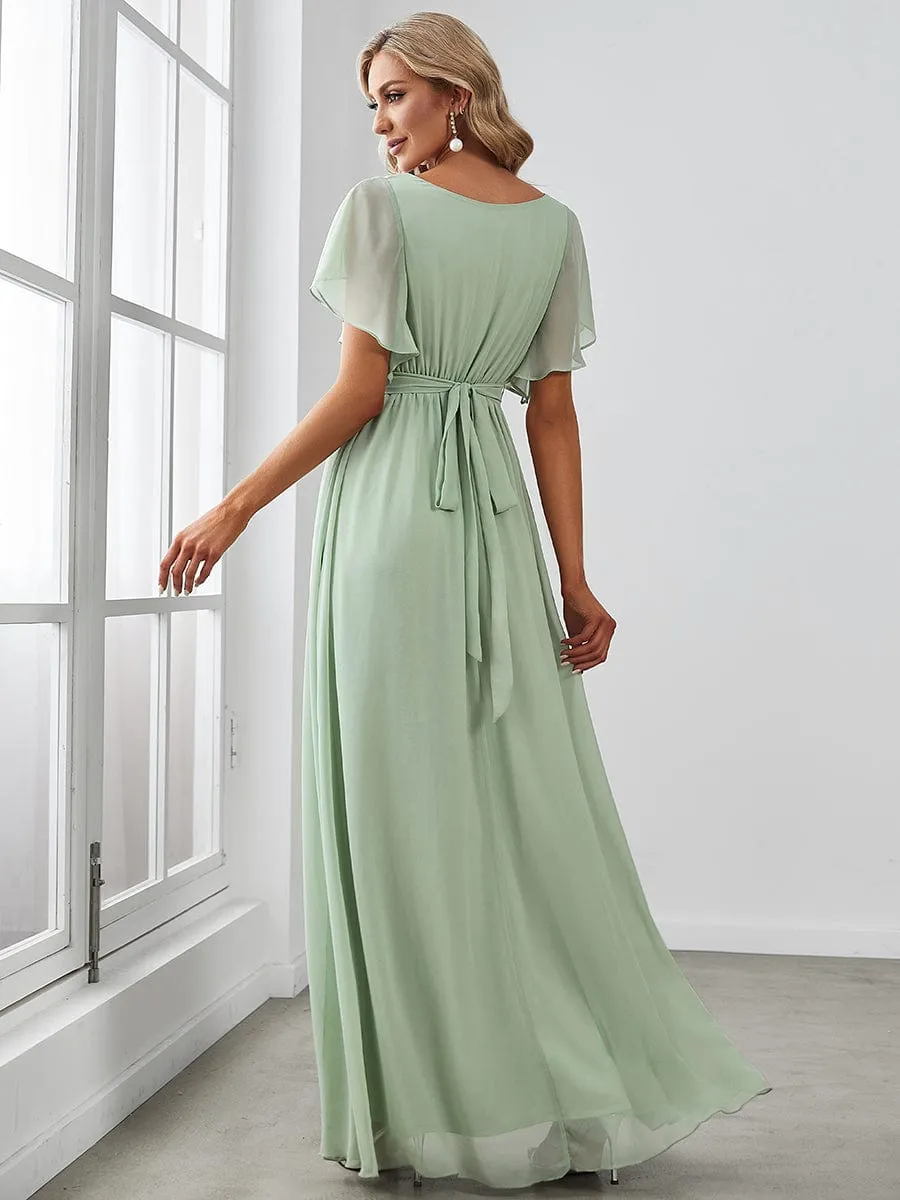 Sage Green Bridesmaid Gowns