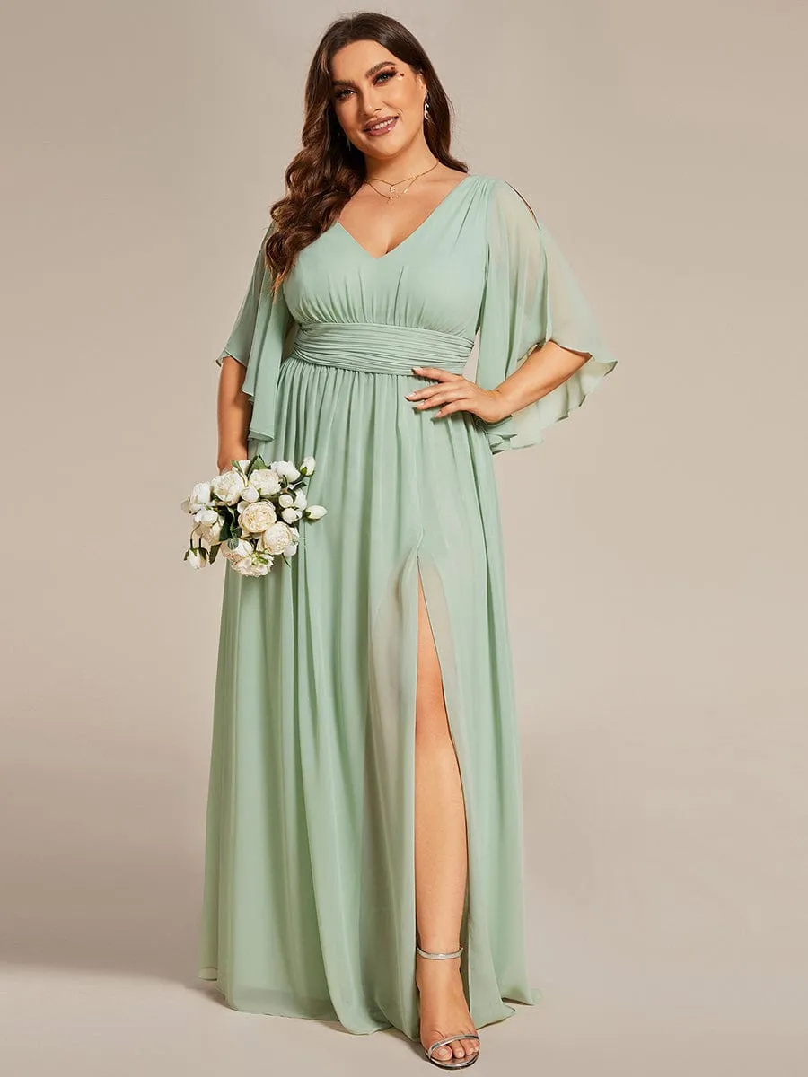 Sage Green Bridesmaid Gowns