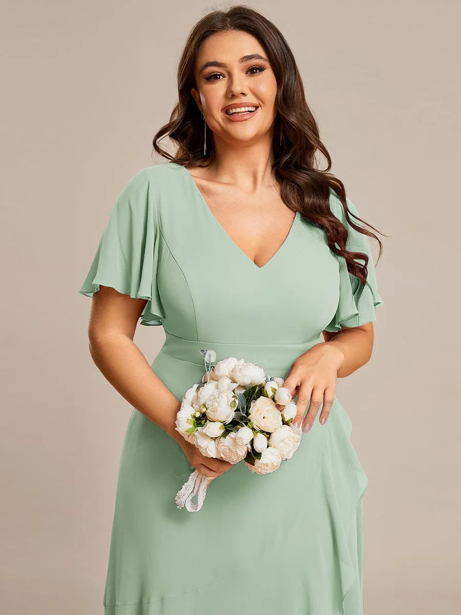 Sage Green Bridesmaid Gowns