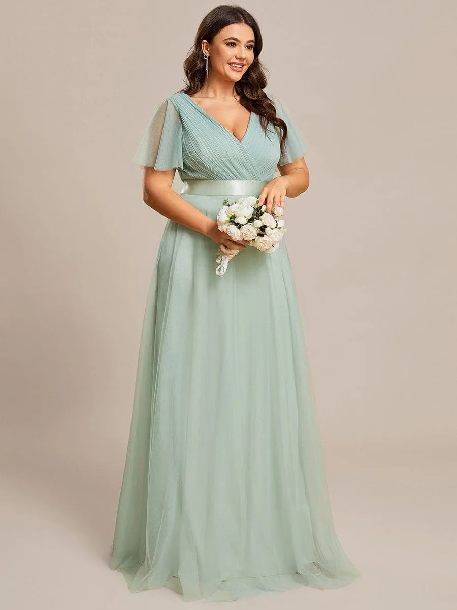 Sage Green Bridesmaid Gowns