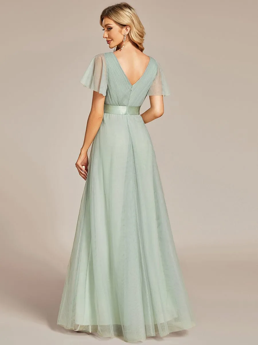 Sage Green Bridesmaid Gowns