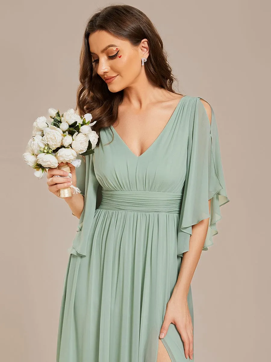 Sage Green Bridesmaid Gowns