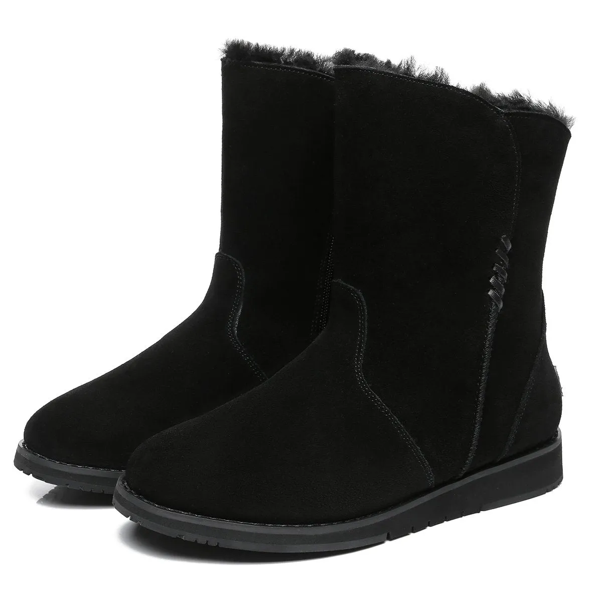 UGG Karina Women Inner Zipper Short Boots