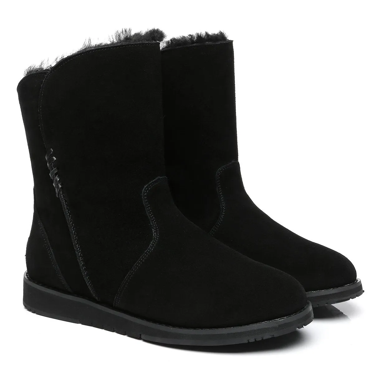 UGG Karina Women Inner Zipper Short Boots