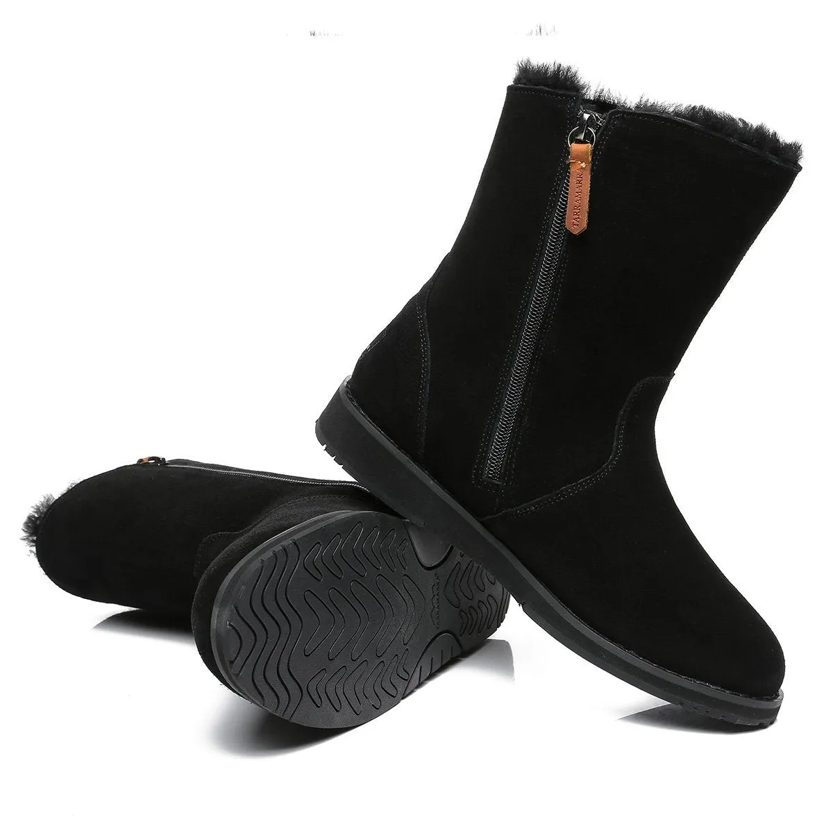 UGG Karina Women Inner Zipper Short Boots