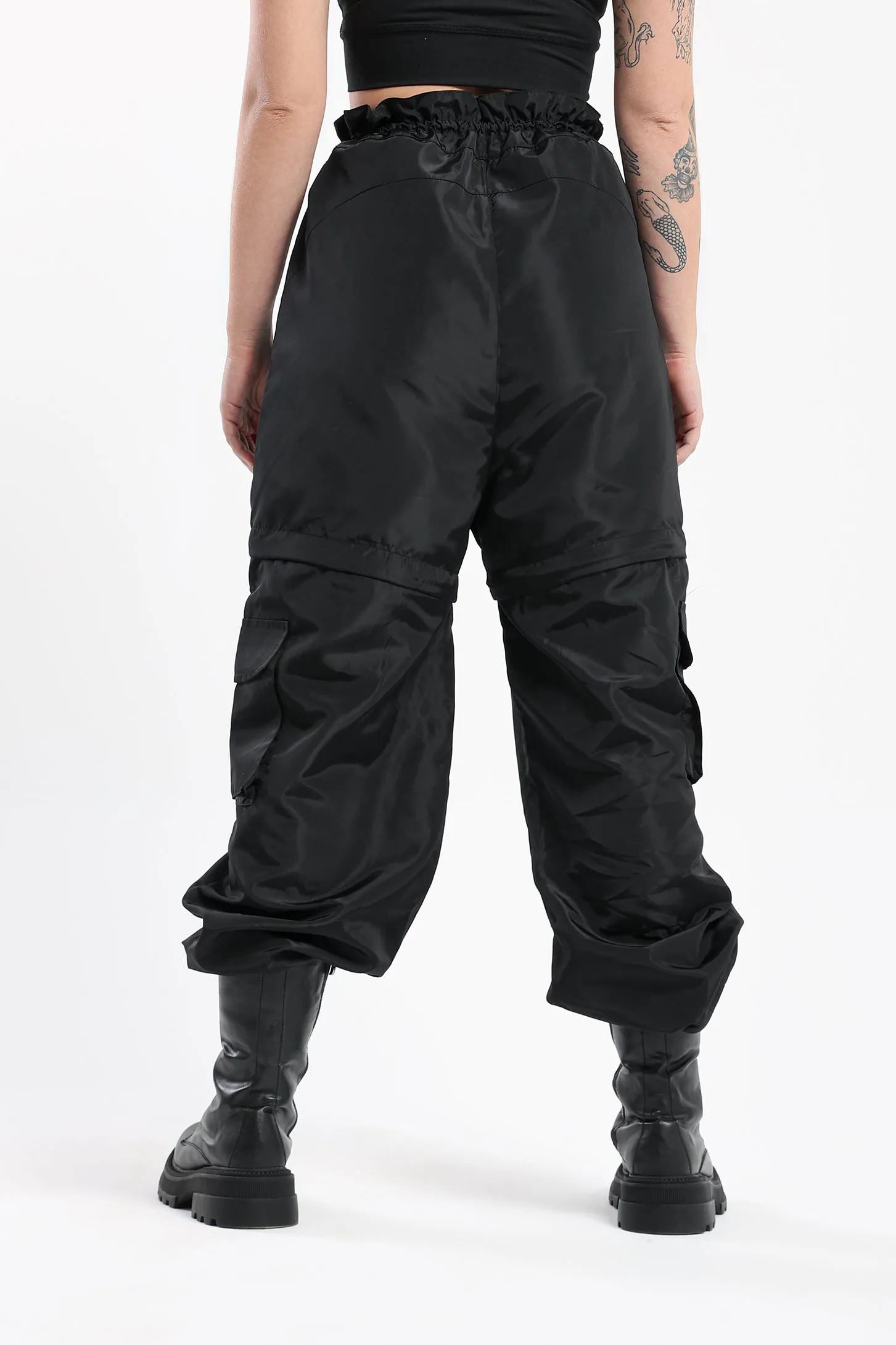 ULTIMATE CONVERTIBLE CARGO PANTS - BLACK