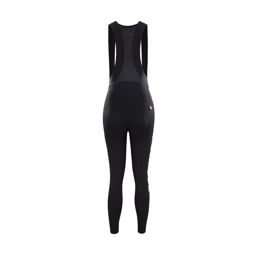 Women Long Cycling Bib Tights - High Waisted